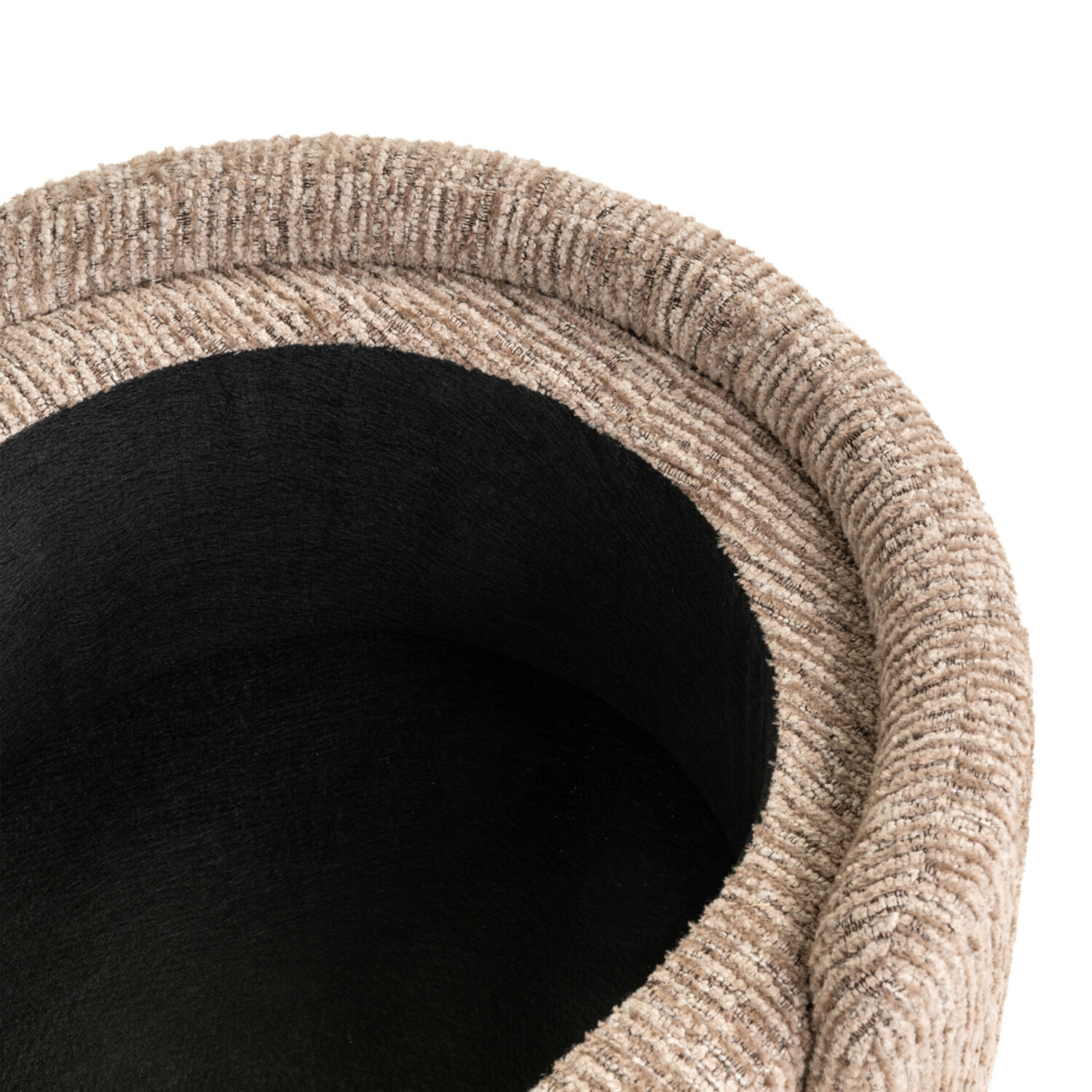 Richmond Interiors Bankje Cupid mocca linear met opbergruimte