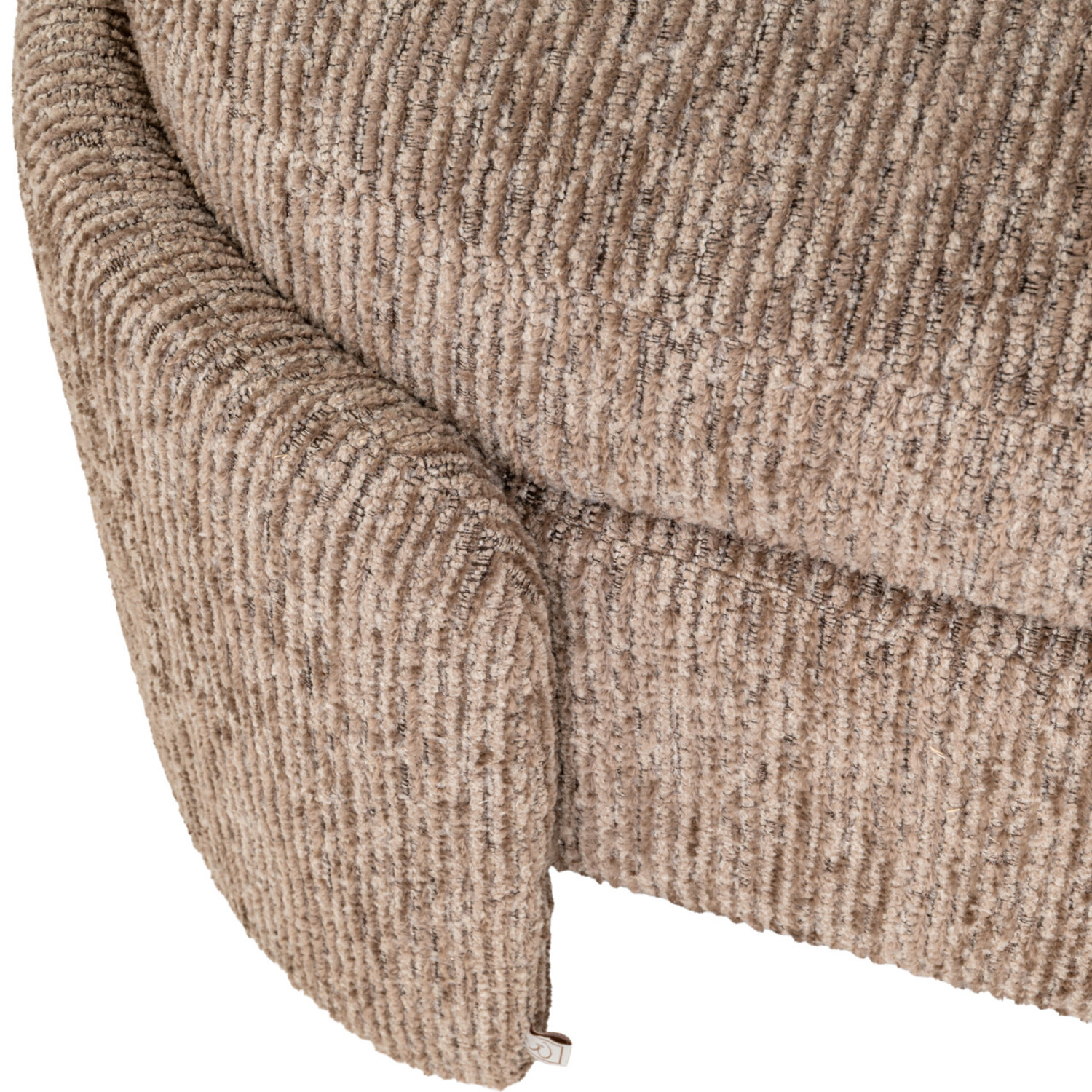 Richmond Interiors Bankje Cupid mocca linear met opbergruimte