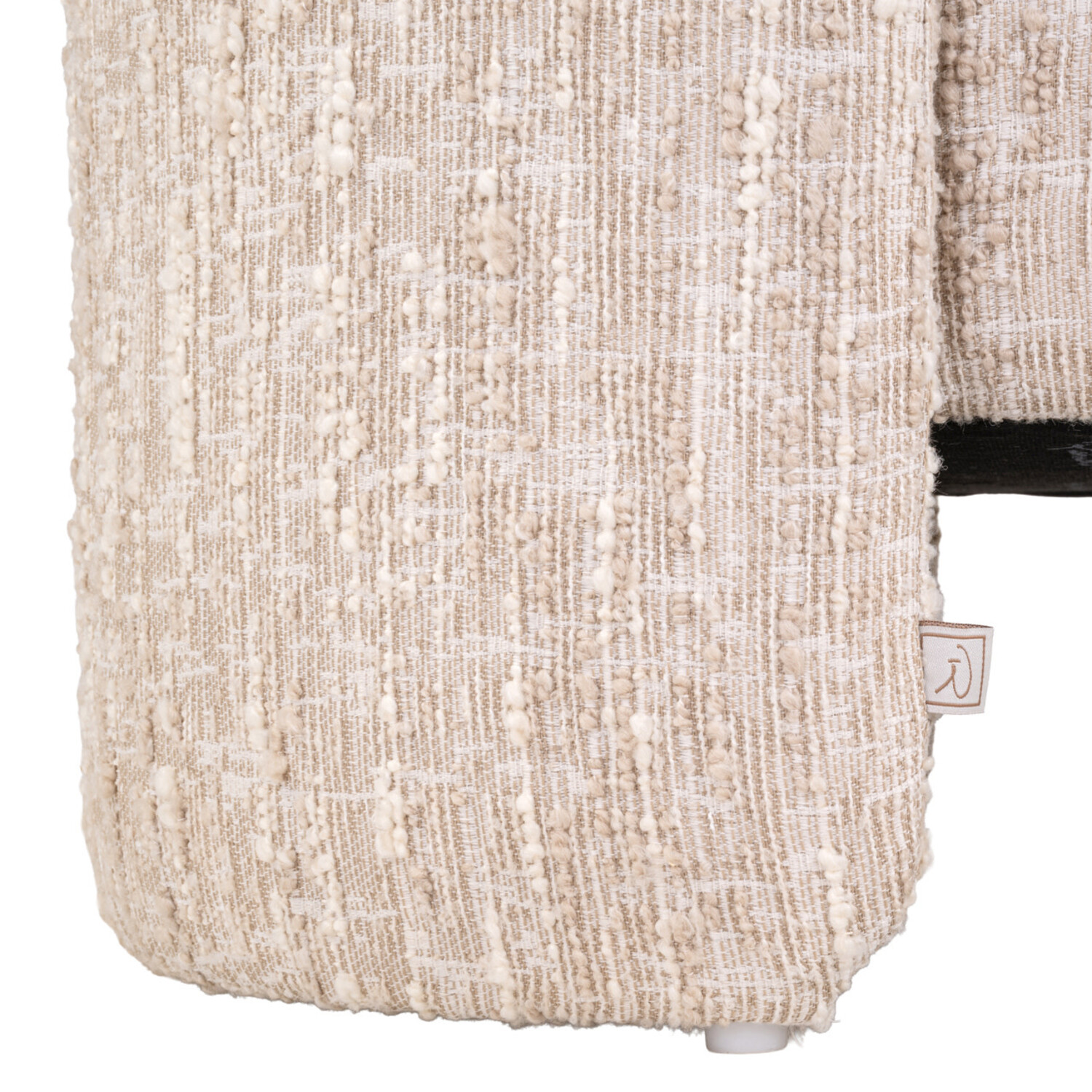 Richmond Interiors Bankje Cupid beige angora met opbergruimte