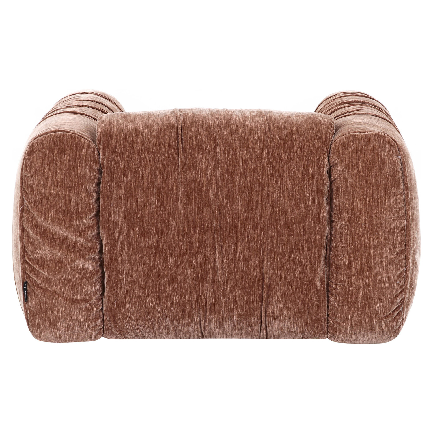 Richmond Interiors Loungestoel fauteuil Monty be straight coffee bruin