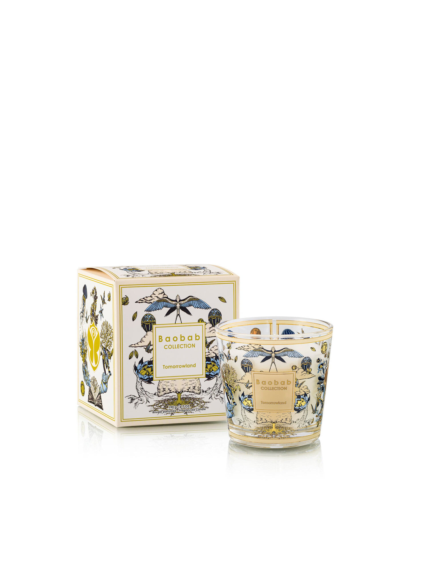 Baobab Collection Geurkaars My First Baobab Tomorrowland 2026 190 gram