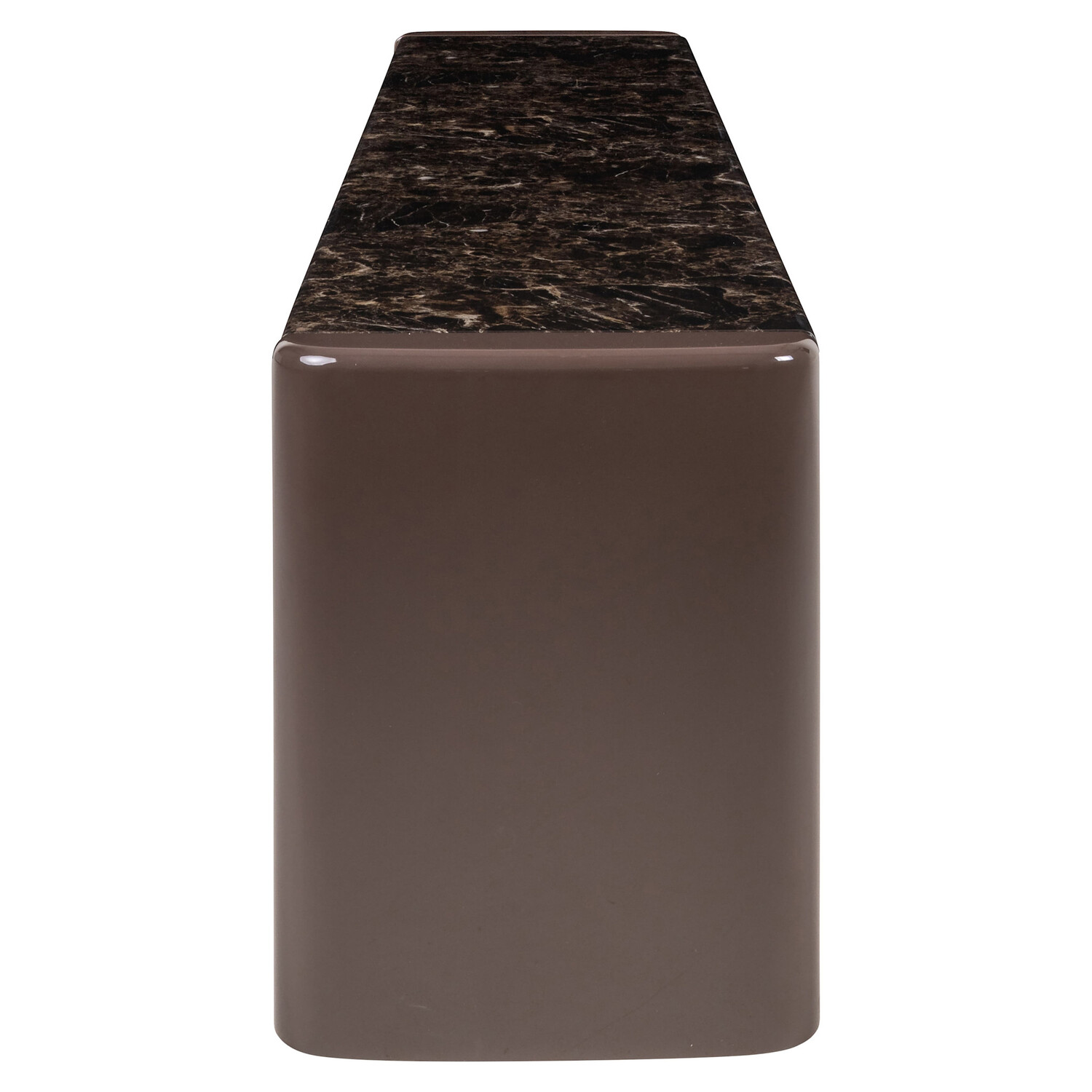 Richmond Interiors TV-meubel Almundi chocolat brown keramiek bruin