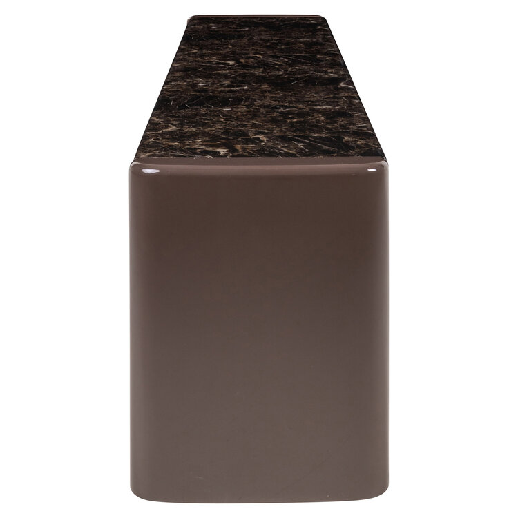 Richmond Interiors TV-meubel Almundi chocolat brown keramiek bruin