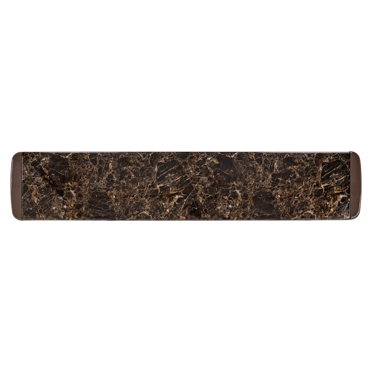 Richmond Interiors TV-meubel Almundi chocolat brown keramiek bruin