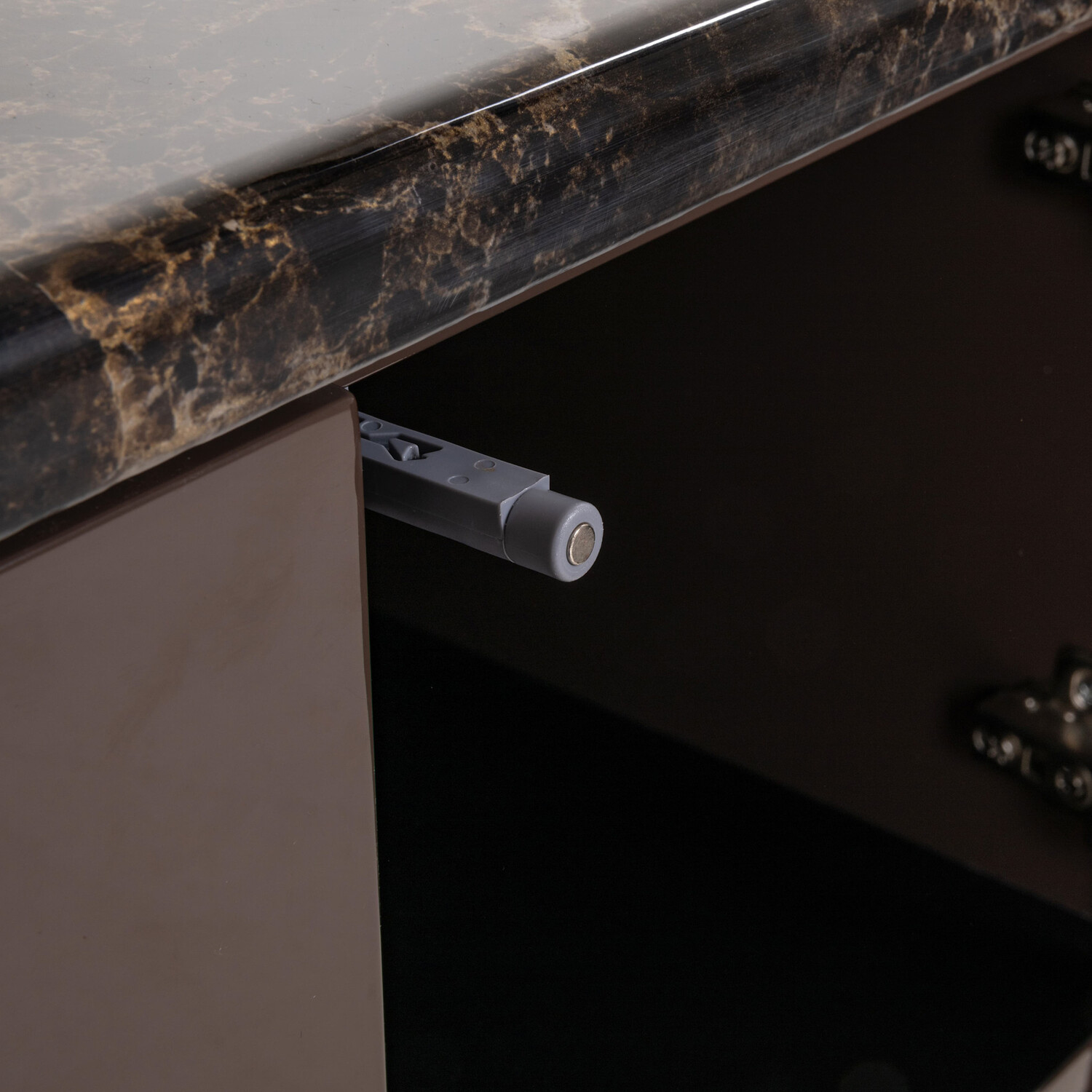Richmond Interiors TV-meubel Almundi chocolat brown keramiek bruin