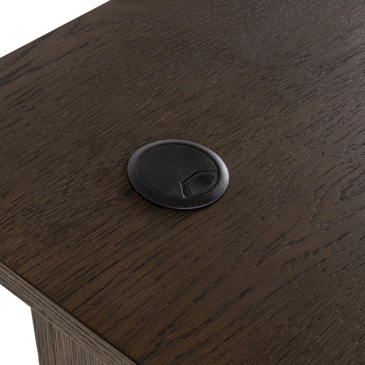 Richmond Interiors Bartafel Ritz brown conferentietafel eiken fineer bruin