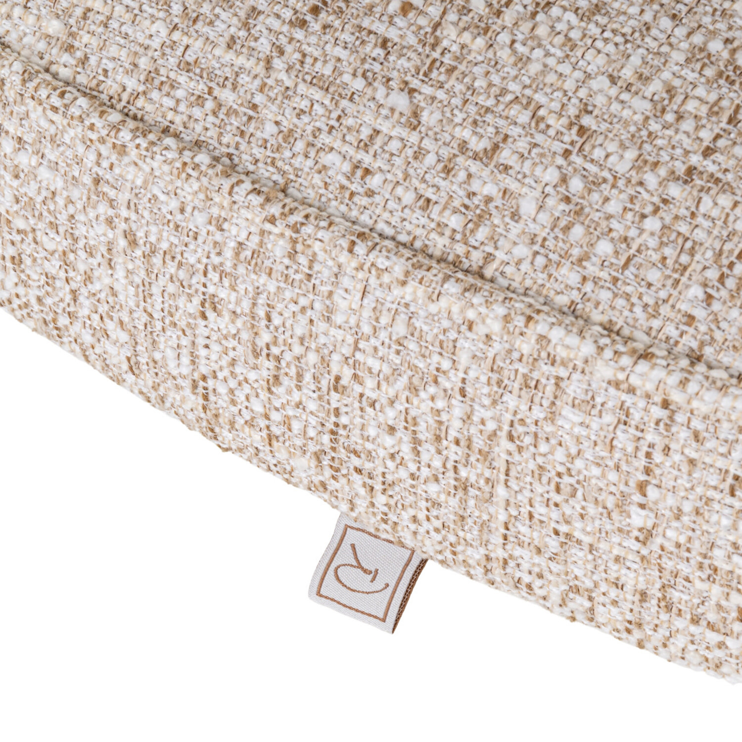 Richmond Interiors Eetkamerstoel Mori cream tweed crème