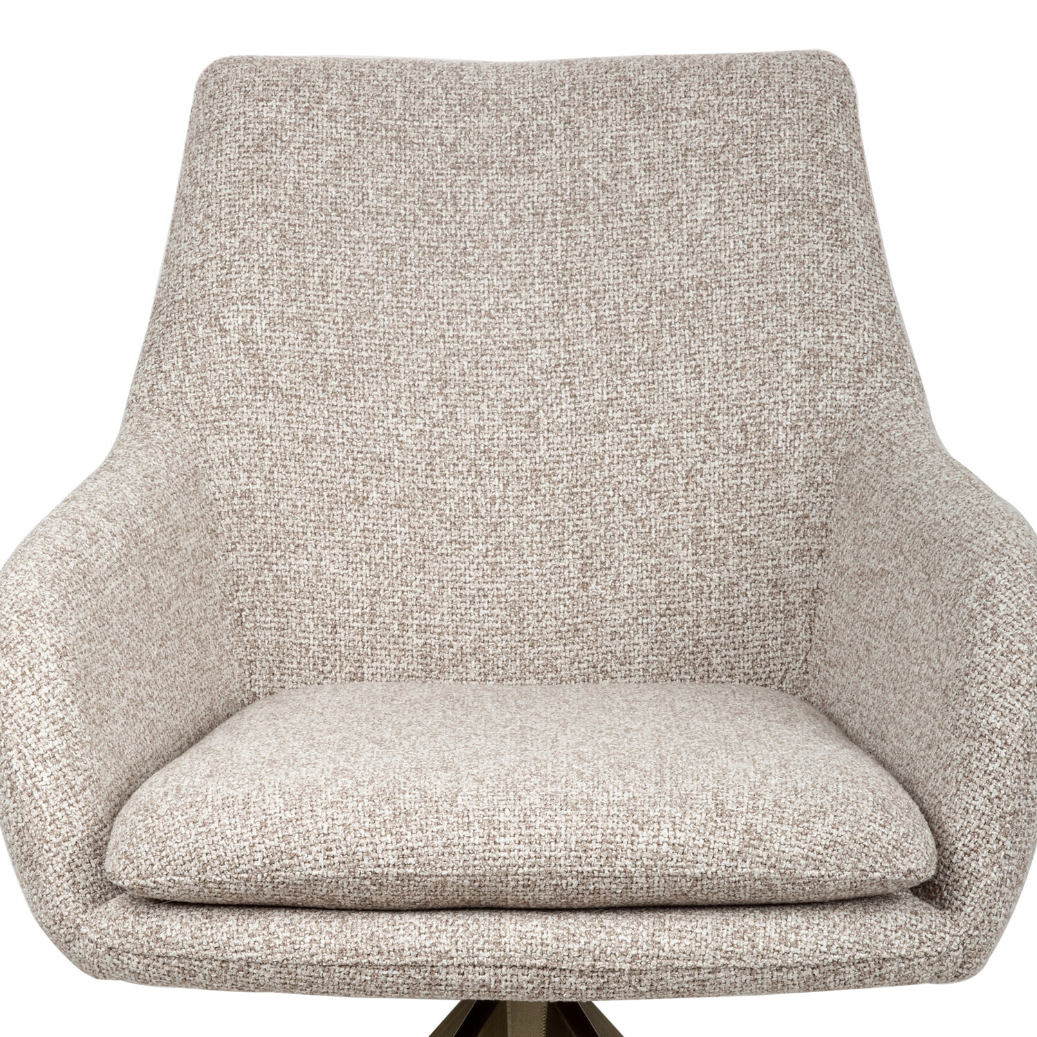 Richmond Interiors Eetkamerstoel Lisonne cayenne brown zand draaibaar