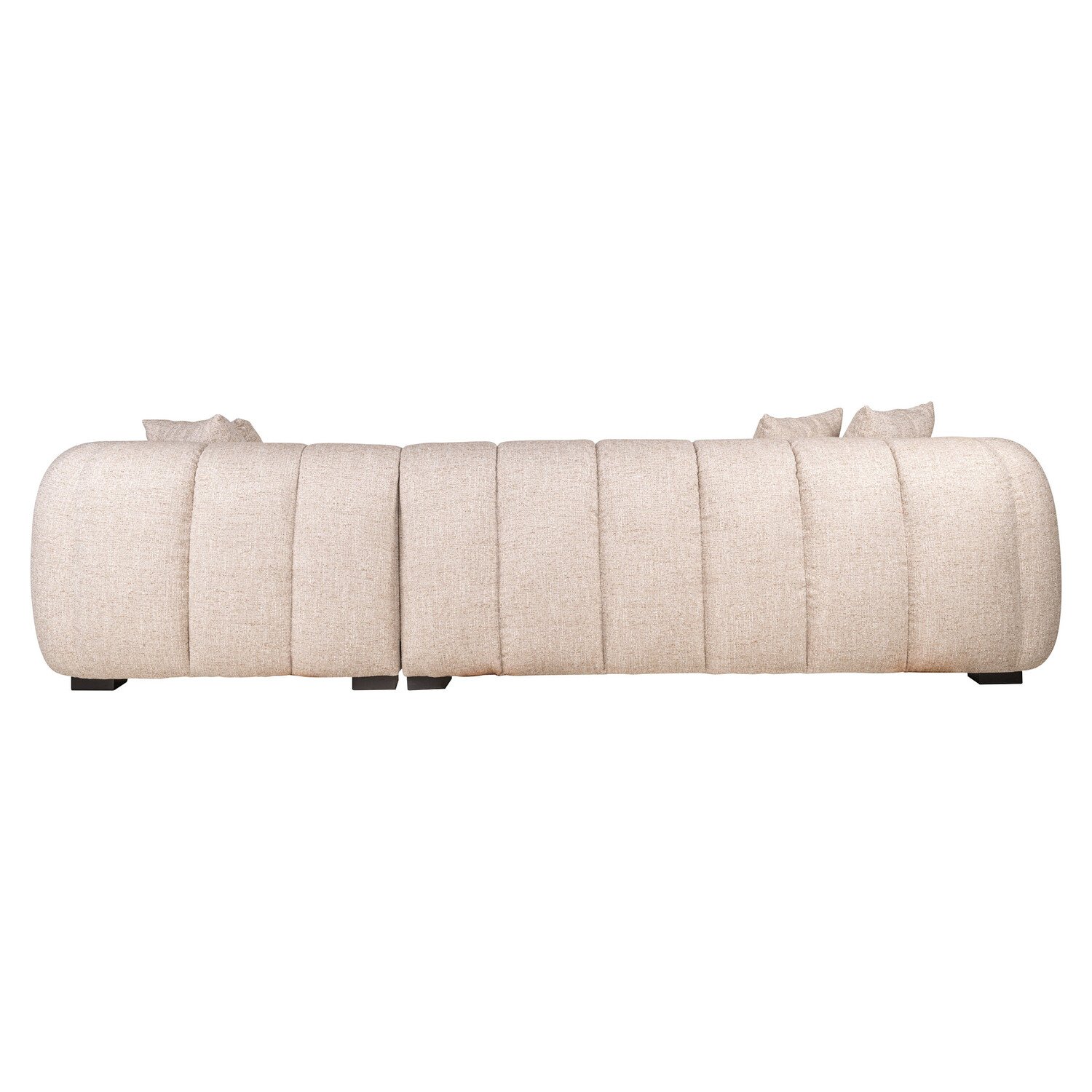 Richmond Interiors Loungebank Novaro cream tweed crème lounge rechts