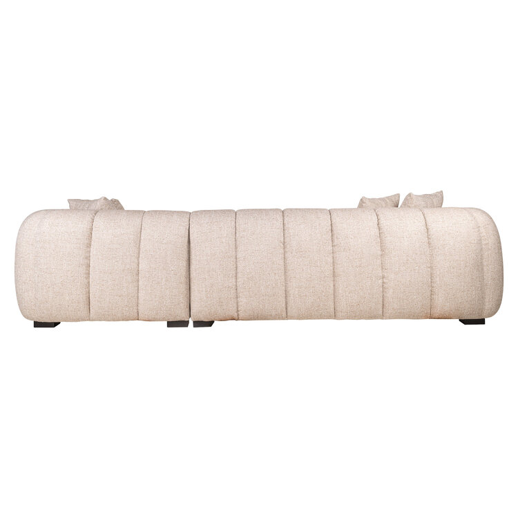 Richmond Interiors Loungebank Novaro cream tweed crème lounge rechts