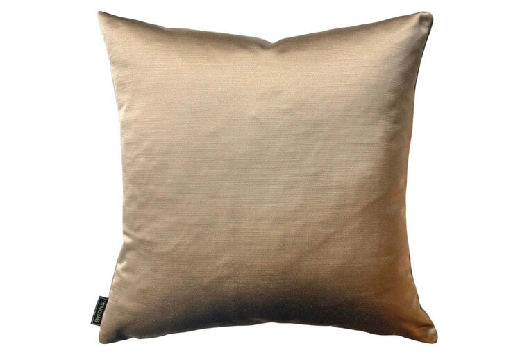 Brons interieur Sierkussen Elise shine 45x45 cm