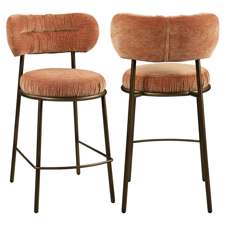 Richmond Interiors Counterstoel Encanto Be straight mocha mousse