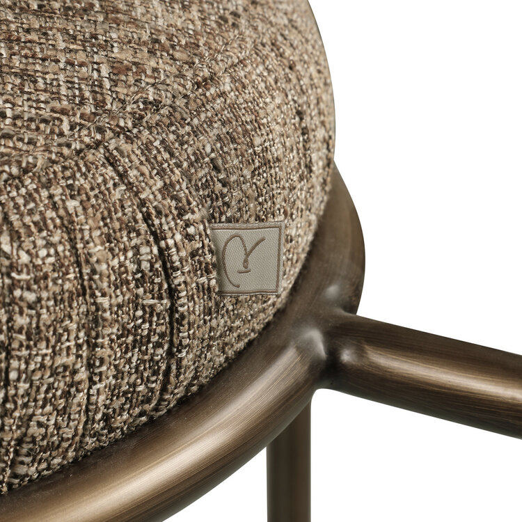 Richmond Interiors Counterstoel Encanto brown tweed