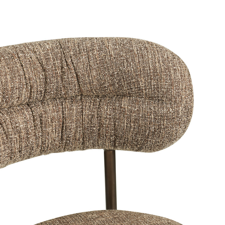 Richmond Interiors Counterstoel Encanto brown tweed