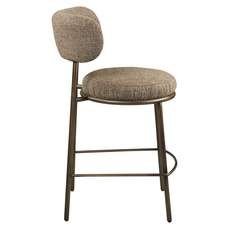 Richmond Interiors Counterstoel Encanto brown tweed