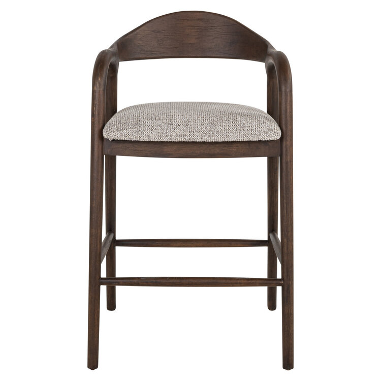 Richmond Interiors Counterstoel Mihara mocca fancy fire retardant