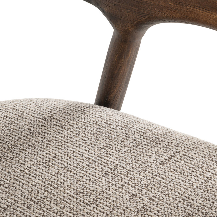 Richmond Interiors Counterstoel Mihara mocca fancy fire retardant