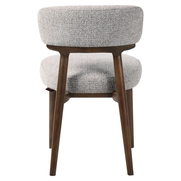 Richmond Interiors Eetkamerstoel Basker natural fancy fire retardant Set van 2