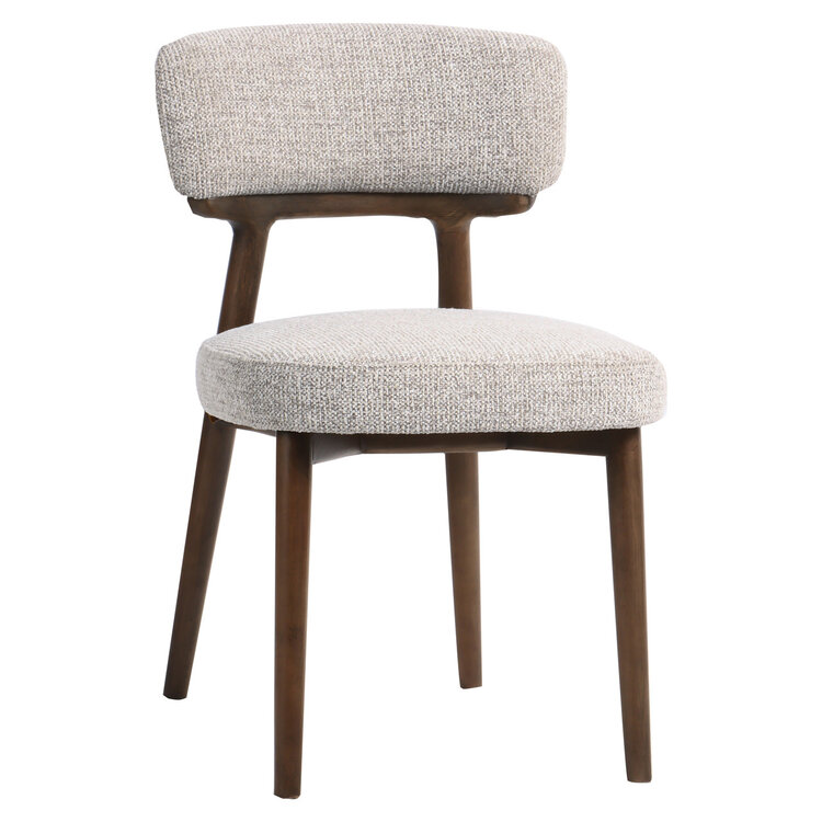 Richmond Interiors Eetkamerstoel Basker natural fancy fire retardant Set van 2