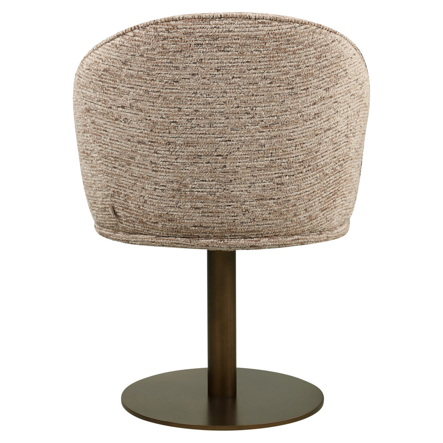 Richmond Interiors Eetkamerstoel Beverly mocca linear draaibaar