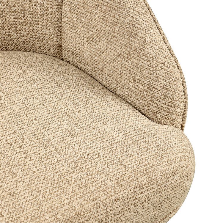 Richmond Interiors Eetkamerstoel Beverly natural fancy draaibaar