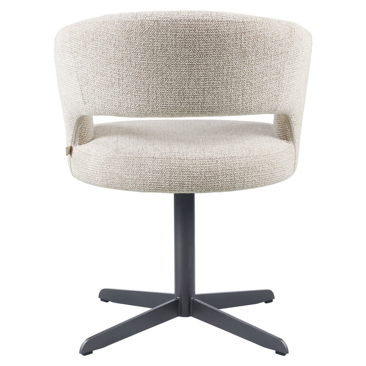Richmond Interiors Eetkamerstoel Blanca natural fancy fire retardant
