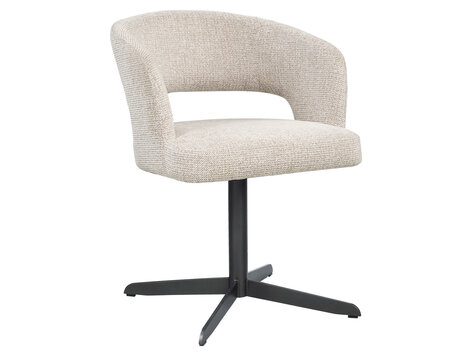 Richmond Interiors Eetkamerstoel Blanca natural fancy fire retardant