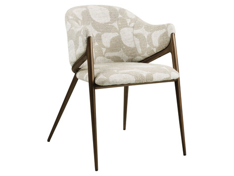 Richmond Interiors Eetkamerstoel Gwen natural oasis