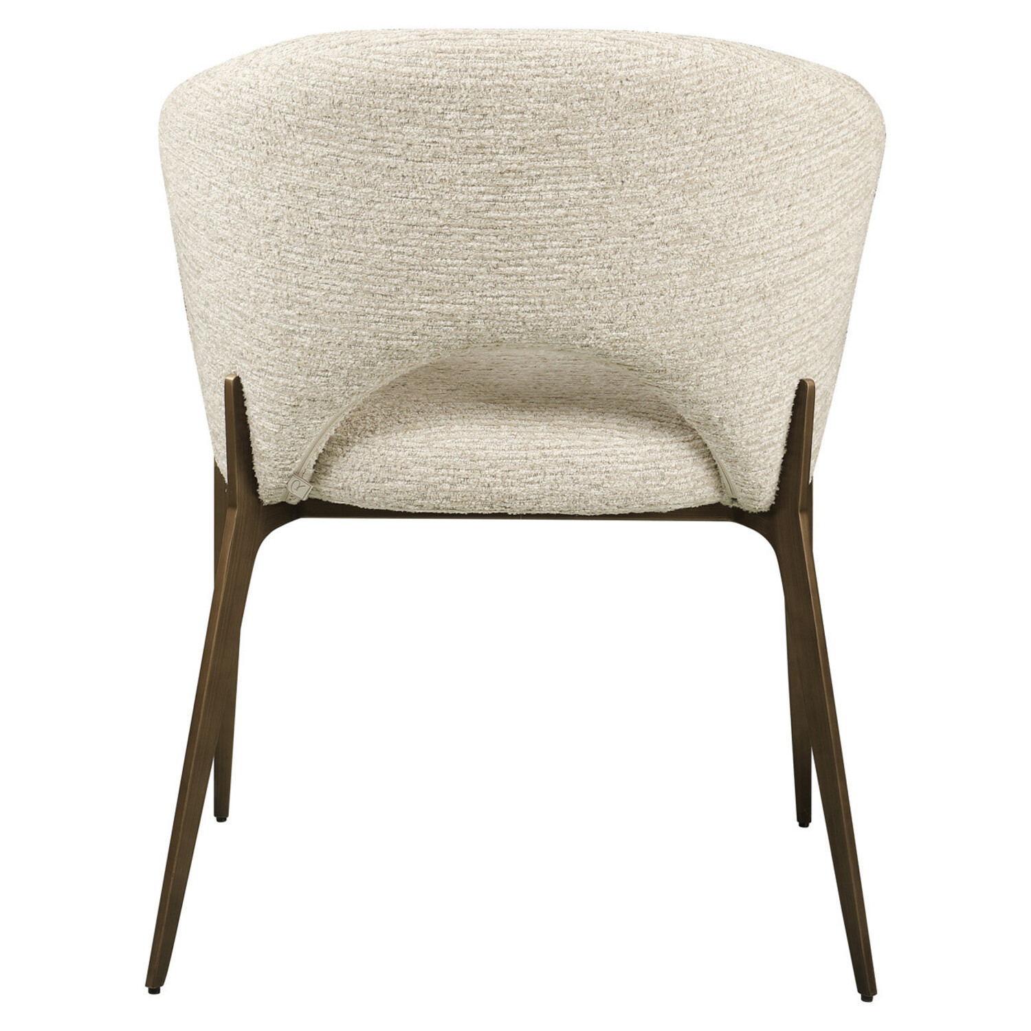 Richmond Interiors Eetkamerstoel Kenzi natural linear fire retardant