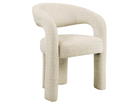 Richmond Interiors Eetkamerstoel Soho natural linear fire retardant