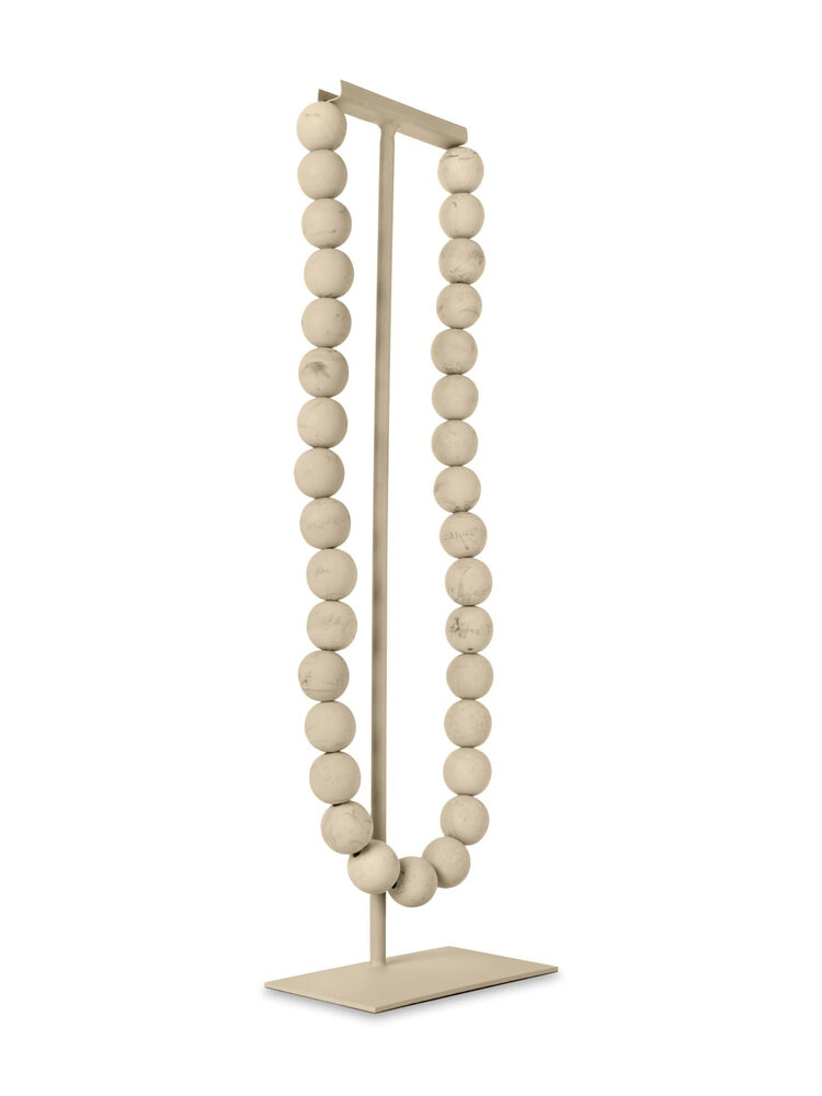 Bombyxx Ornament Tumba Zand Travertine Large