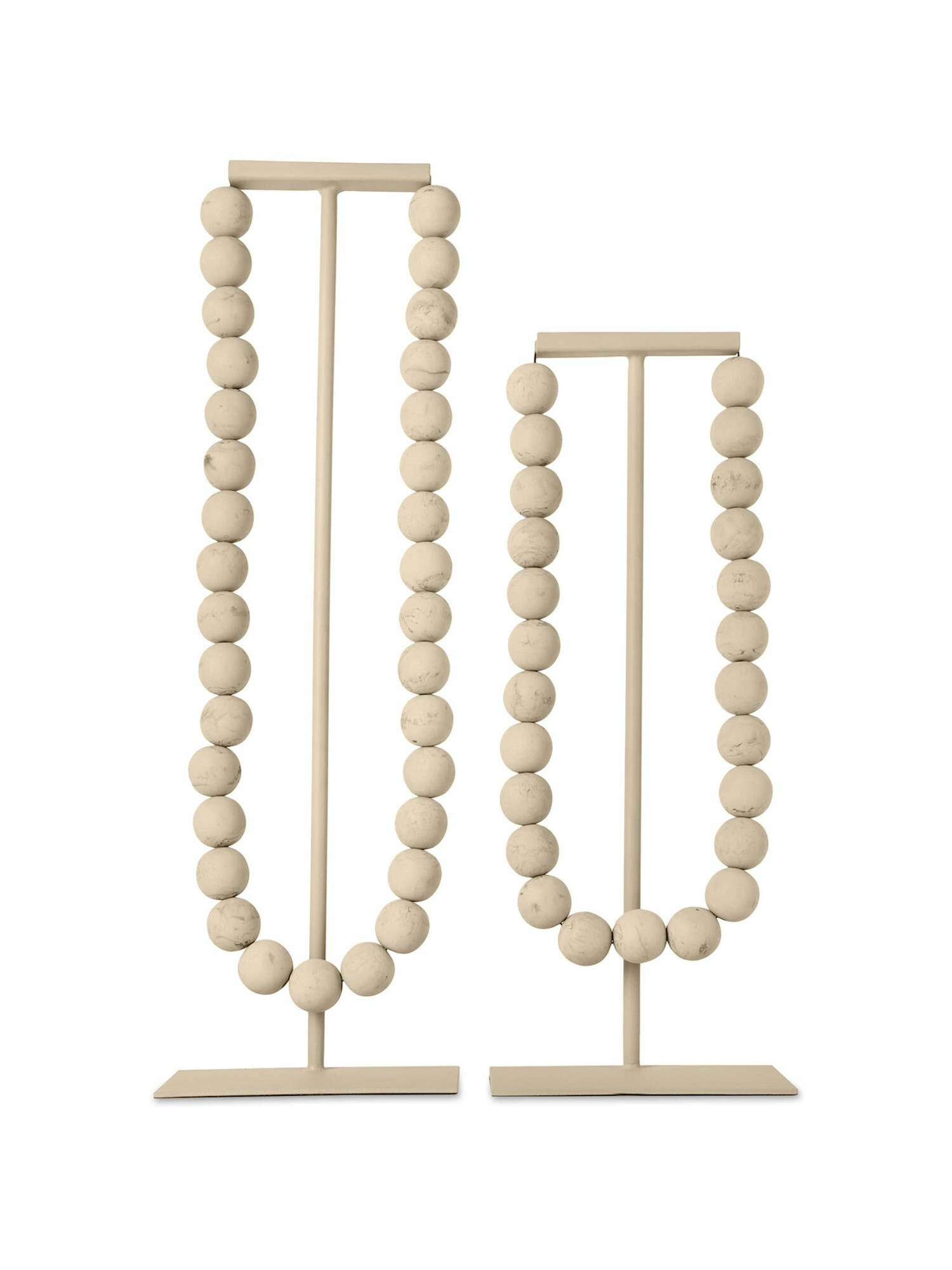 Bombyxx Ornament Tumba Zand Travertine Large