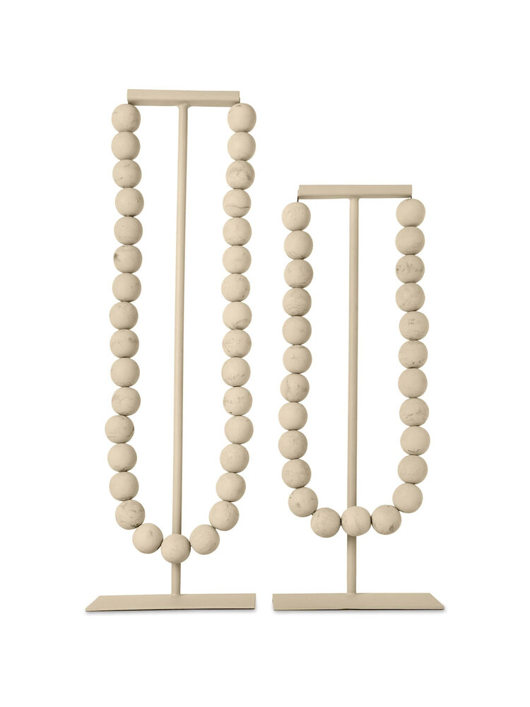 Bombyxx Ornament Tumba Zand Travertine Large