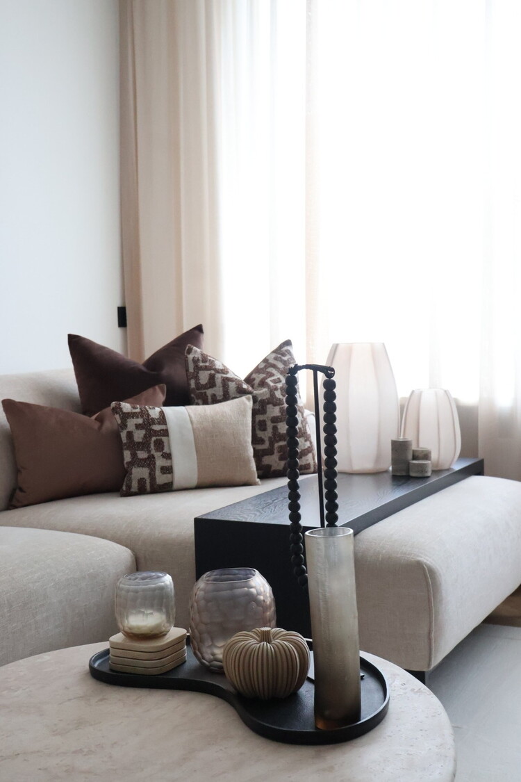 Brons interieur Sierkussen Olbia 60x60 cm