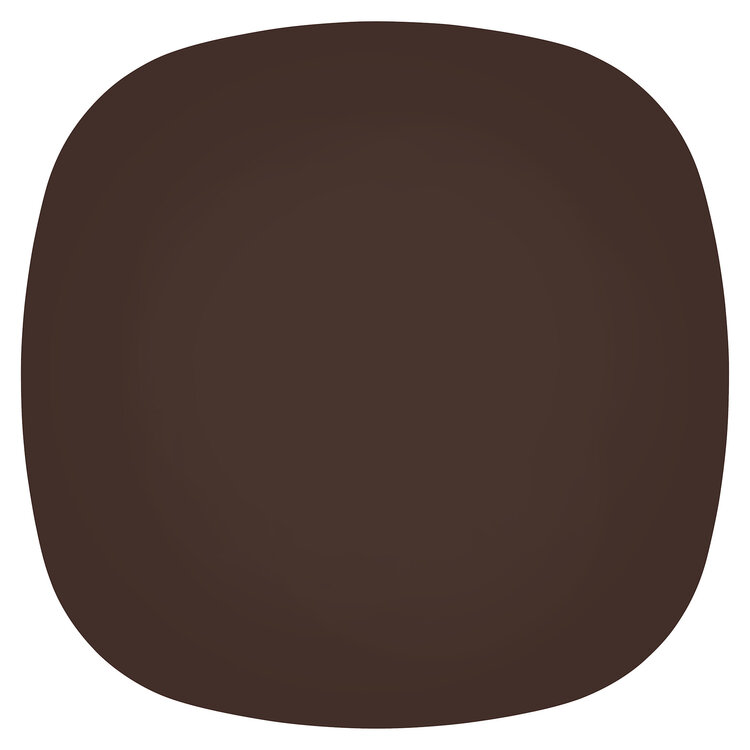Richmond Interiors Bijzettafel Almundi chocolat brown MDF bruin Ø70 cm