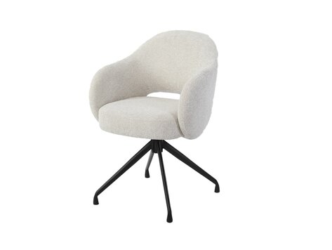 Eetkamerstoel Porto Toro 25 Sand draaibaar