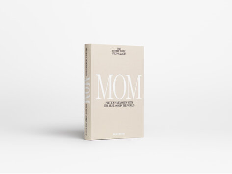Koffietafelboek Mom - Beige