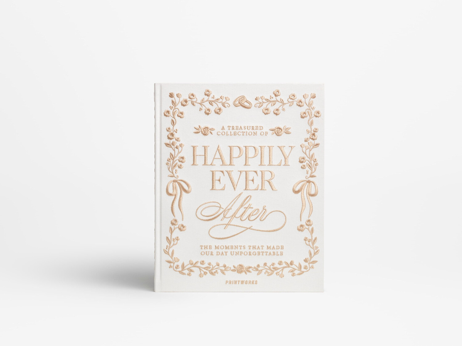 Koffietafelboek Happily Ever After - geborduurd