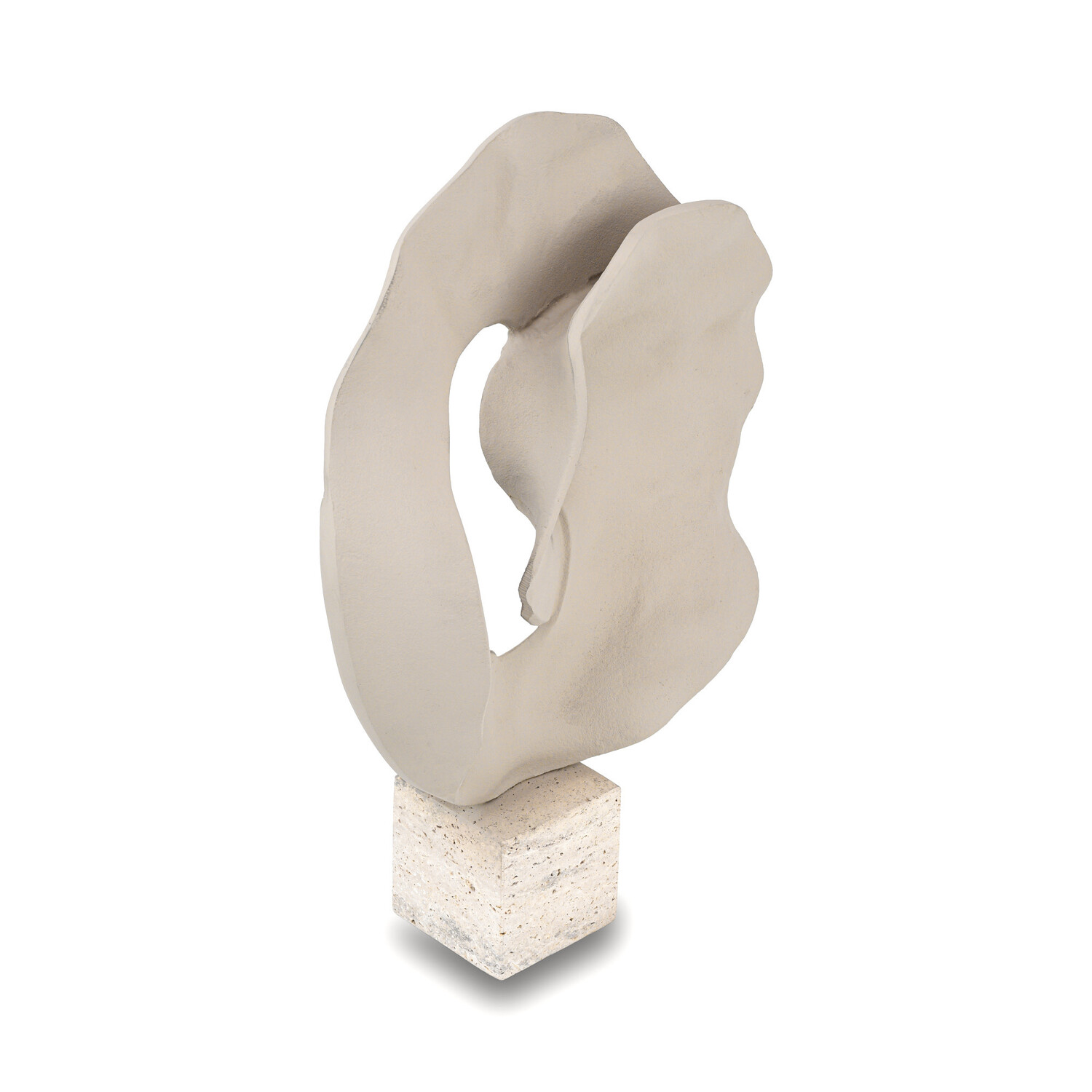 Bombyxx Ornament Helsingsborg Medium Sand Travertine aluminium