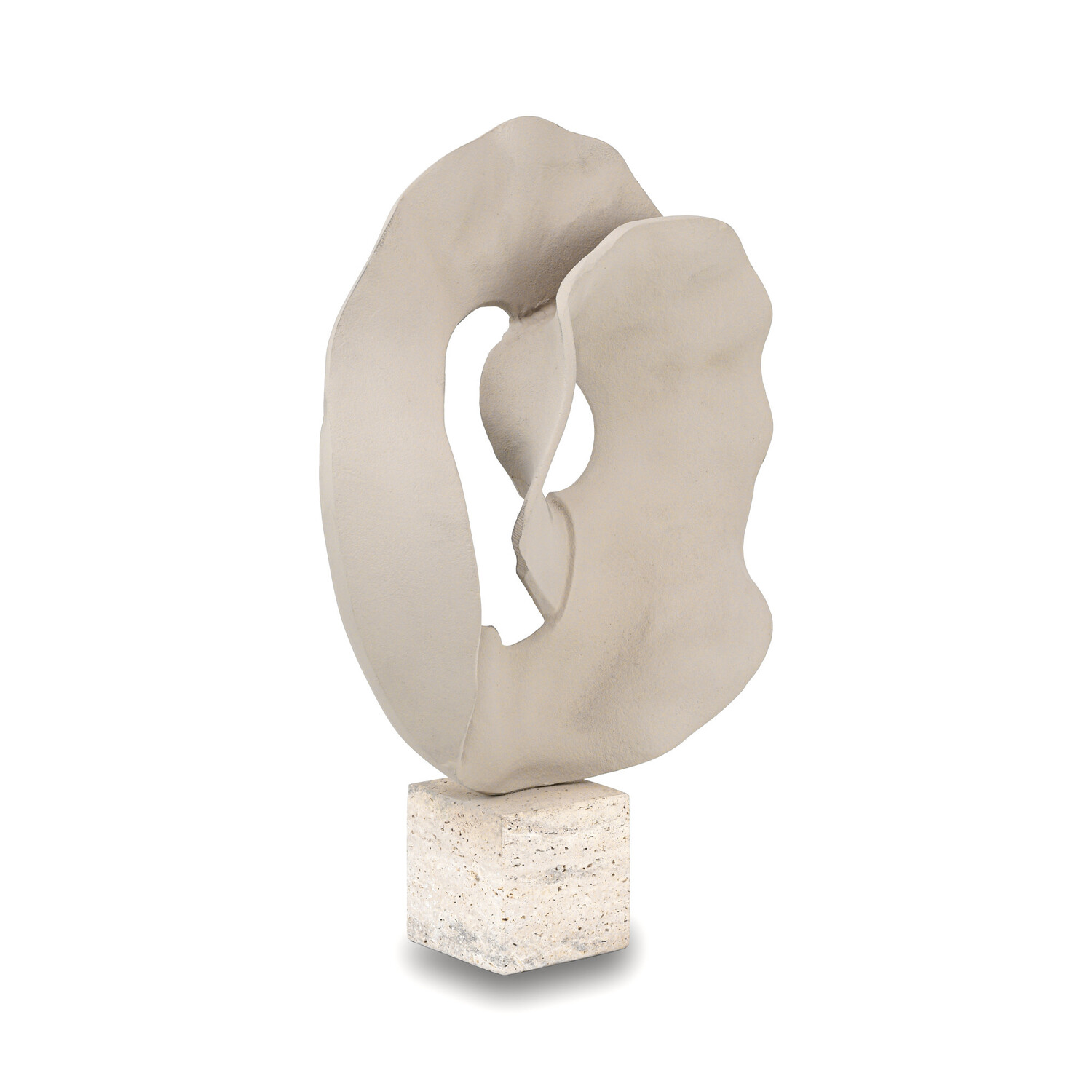 Bombyxx Ornament Helsingsborg Medium Sand Travertine aluminium