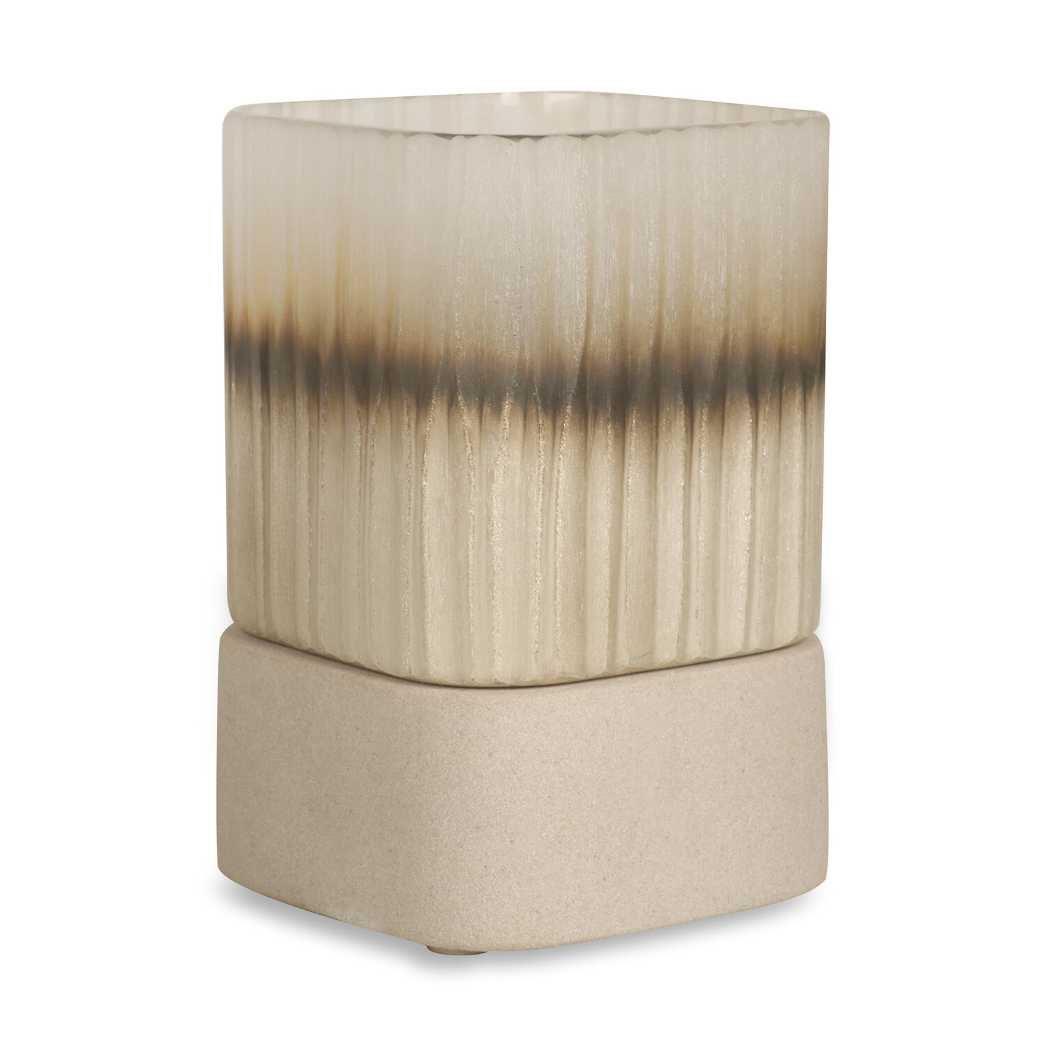 Bombyxx Windlicht Ine Smoke Grey Beige Glas Extra Small