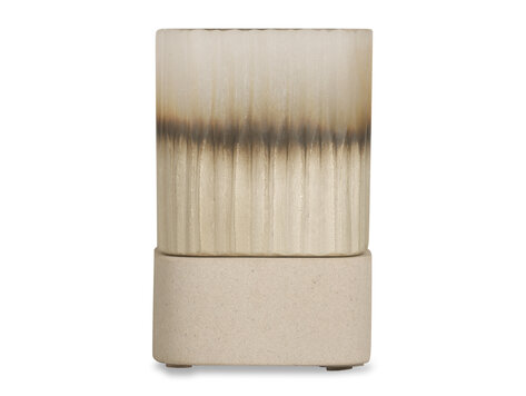 Bombyxx Windlicht Ine Smoke Grey Beige Glas Extra Small