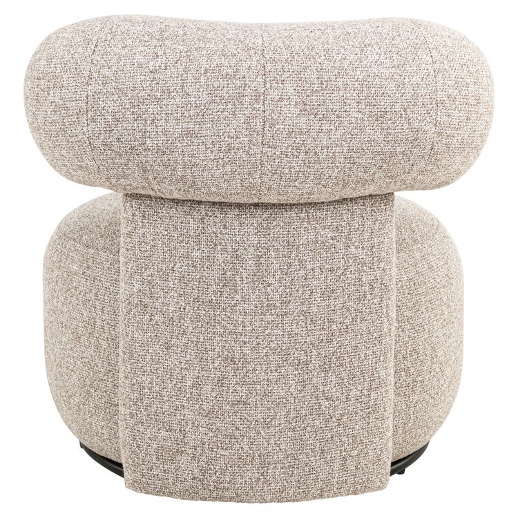 Richmond Interiors Draaifauteuil Kaya cayenne brown bruin draaibaar