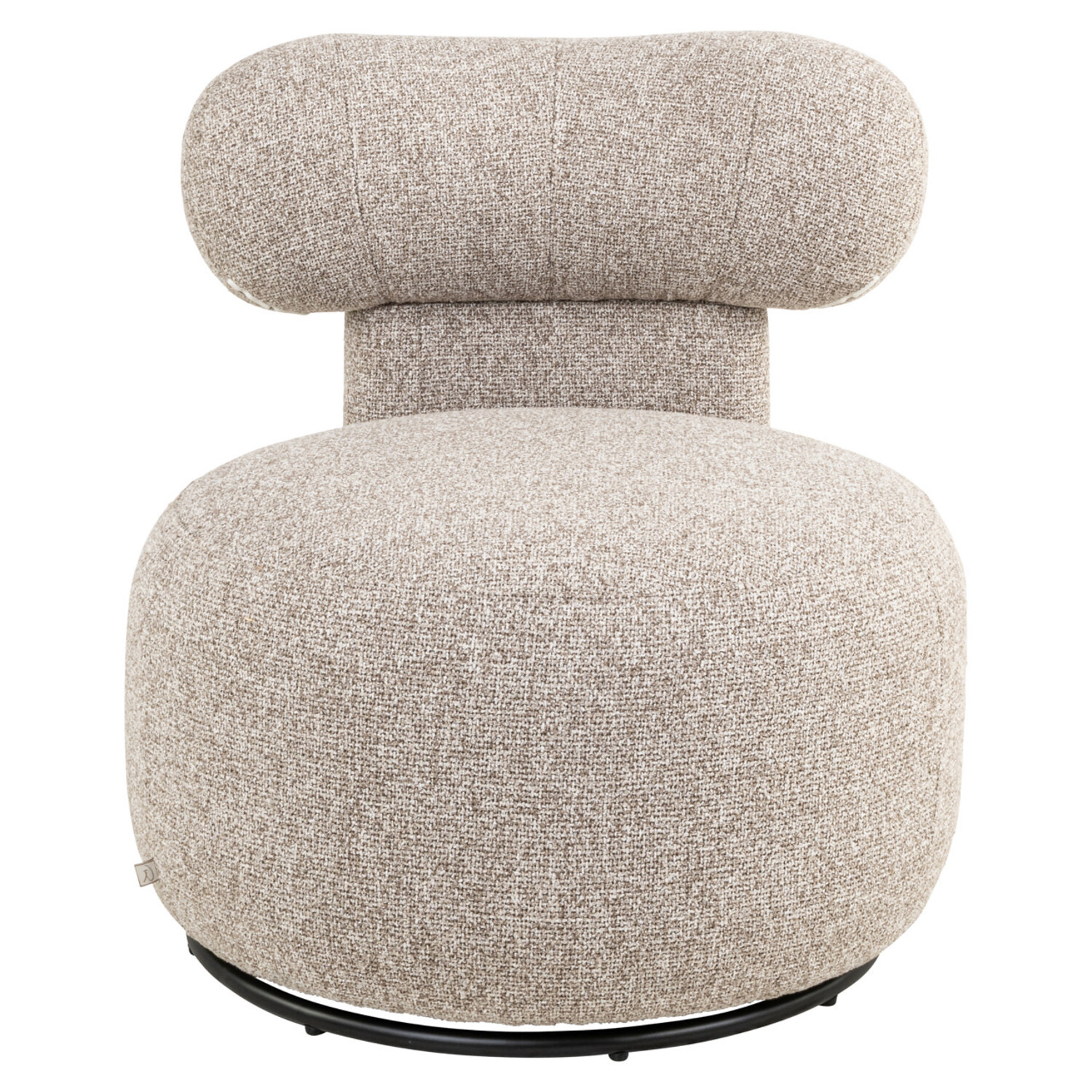 Richmond Interiors Draaifauteuil Kaya cayenne brown bruin draaibaar