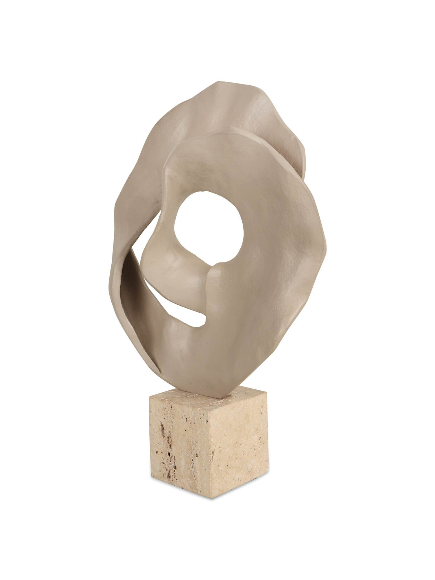 Bombyxx Ornament Helsingsborg Mini Sand Travertine aluminium