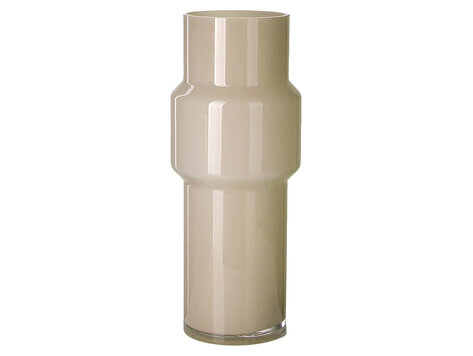 Richmond Interiors Vaas Torra beige glas klein