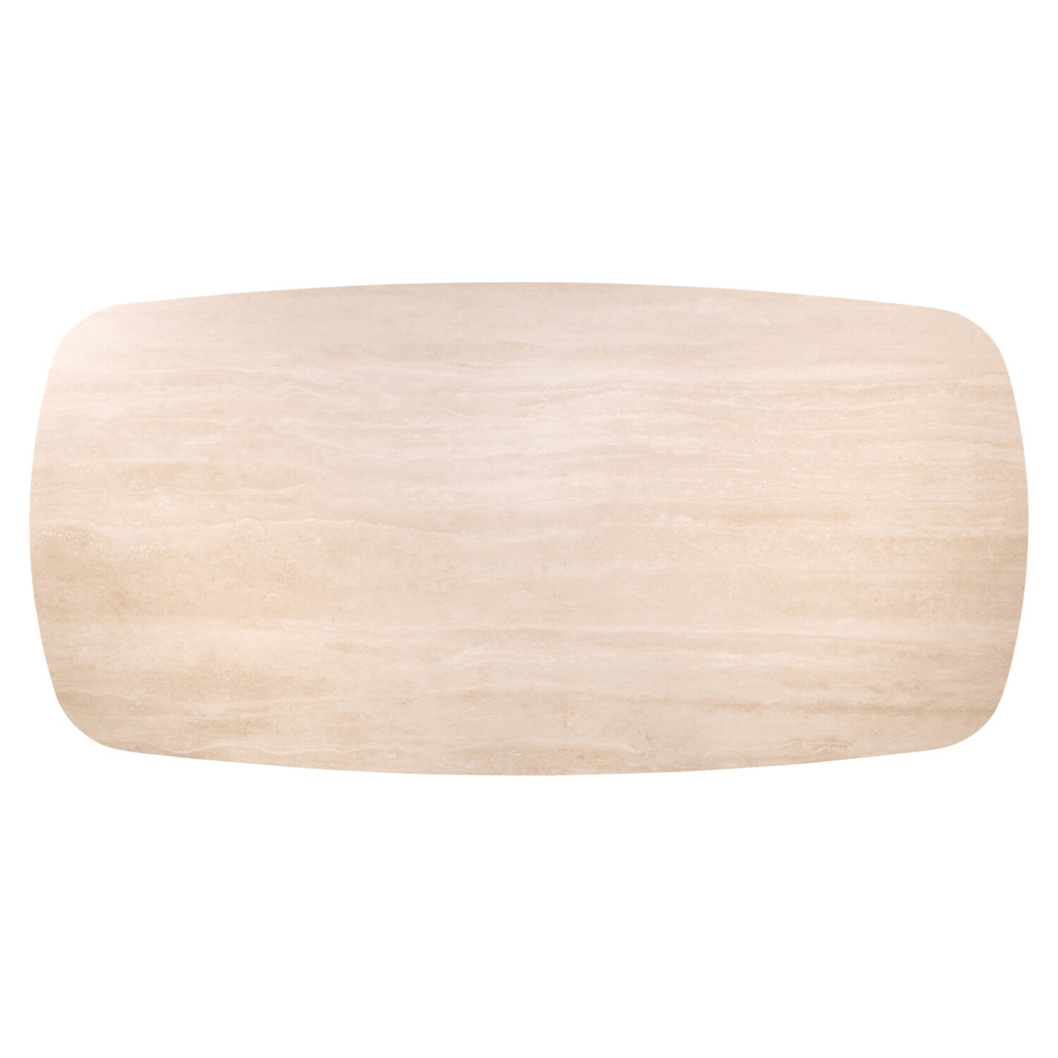 Richmond Interiors Eettafel Ritz Brown Keramiek Eiken Fineer Bruin 200 cm