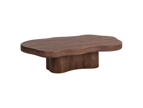 Richmond Interiors Salontafel Sherman Spicebrown Mangohout Organisch Bruin