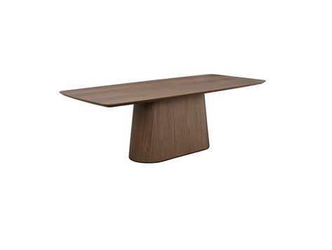 Richmond Interiors Eettafel Windsor Walnut Rechthoek Walnoot Fineer Bruin 190 cm