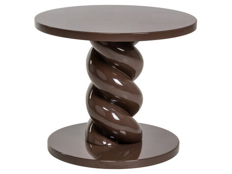 Richmond Interiors Bijzettafel Celeste Chestnut Rond Ø55 cm